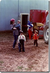 Sarah on the Carter farm