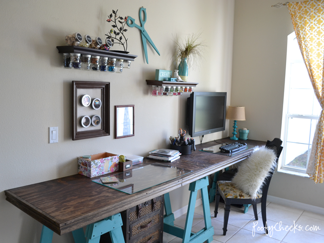 Poofy Cheeks Craft Room Reveal Poofy Cheeks Craft Room Reveal