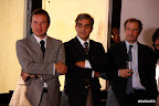 Torres Madero, Gonzalo Verdomar Weiss y Douglas Albrecht, miembros del Board Junior Achievement Argentina. Foto: gentileza Joako Mendonça - Junior Achievement