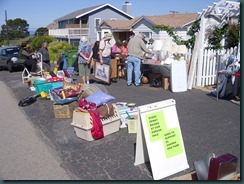 Dog park garage sale, Val's garden 013