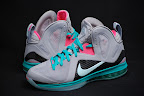 nike lebron 9 ps elite grey candy pink 8 05 LeBron 9 P.S. Elite Miami Vice Official Images & Release Date