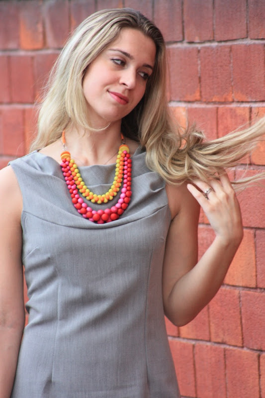 fluo necklace, barbielaura