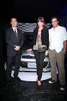 Nissan presentó el nuevo modelo March en la Argentina. Foto: Omar Daneri, Morita Peralta Ramos y Mariano Zabaleta
