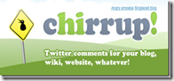 Twitter-chirrup Twitter-chirrup