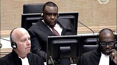 Le sénateur Jean-Pierre Bemba à la Haye.