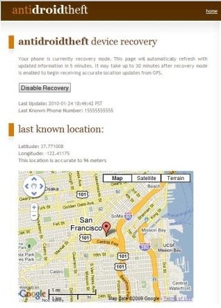 AntiDroidTheft AntiDroidTheft