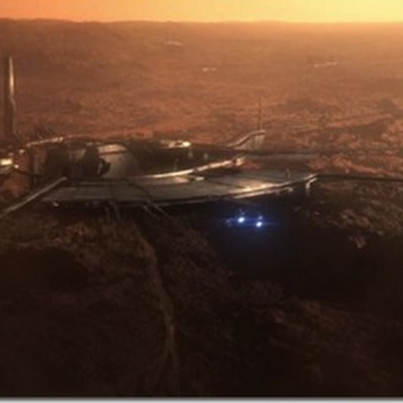 Werfen Sie einen Blick auf den Mars von Mass Effect 3