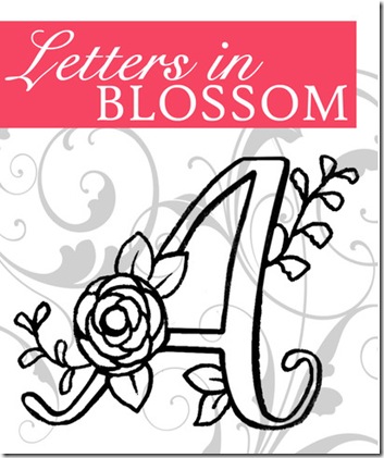 Letters in Blossom Graphic