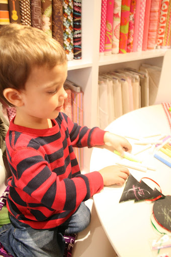 These were so simple to make and so much fun that even our youngest guests could make them.