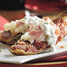 Parmesan-Stuffed Potato Skins