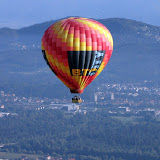 BTC balon nad Ljubljano.