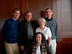Douglas, John, Irma, Adele, and Mike Stebila