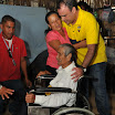José Plúa, de 96 años, podrá dejar su cama luego que se le entregara una silla de ruedas. Él sufre de cáncer de próstata, por lo que se ha complicado su movilidad