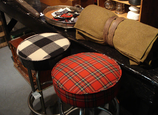 More tartan from Brimfield in Chicago.