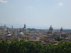 Rome from Castle Sant'Angelo