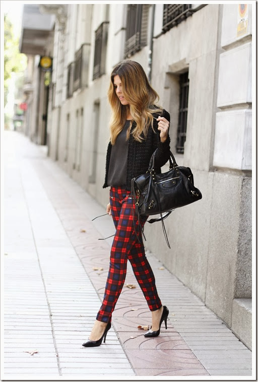 INVENTANDO MODA STREET STYLE TARTAN 5 INVENTANDO MODA STREET STYLE TARTAN 5