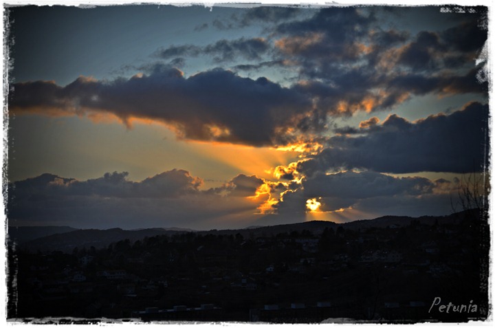 april sunset