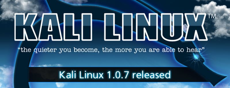 Kali Linux 1.0.7