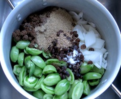 In the pot