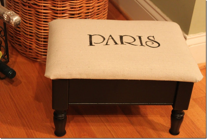 Paris Footstool 009