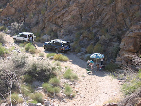 One of our favorite areas to camp in the Southern area of Anza Borrego