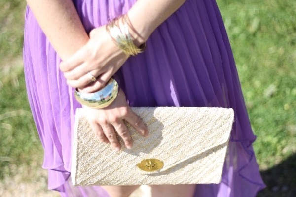 Outfit Glamorous Pleated Dip-Hem Dress (7)