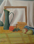 Third Place - Helen Carter "Pitcher & Frame" Oil NFS Third Place - Helen Carter "Pitcher & Frame" Oil NFS