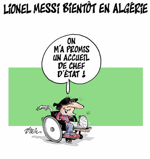 Lionel Messi bientôt en algérie