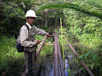 An indigenous monitor documents a new spill in Oil Block 8