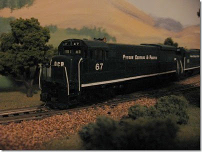 IMG_9393 OCP U33B #67 on my Dad's Layout on November 22, 2007