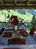 Picnic lunch at the Morier Cheese Farm