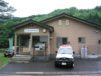 A police box in rural Aomori