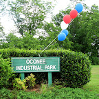 Entering Oconee Industrial Park