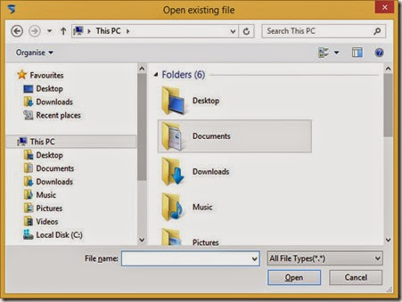 OpenFileDialog OpenFileDialog