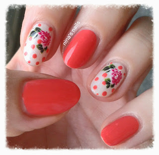 nina's nails: Spring roses
