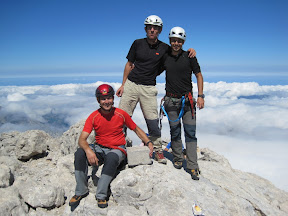 En la cumbre del Urriellu