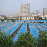 It's hard to see the treatment facility from the park - I had to go behind some tall shrubs to get this picture