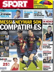 messi y neymar son compatibles portada sport