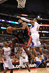 LeBron Debuts Red/Black LBJ9 PE in Heats Second OT Loss lebron james nba 120111 mia at lac 08 LeBron Debuts Red/Black LBJ9 PE in Heats Second OT Loss