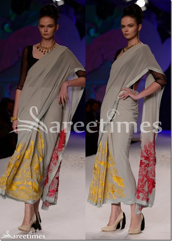 Varun_Bahl_Grey_Saree Varun_Bahl_Grey_Saree