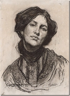 Thea Proctor drawn by George Lambert