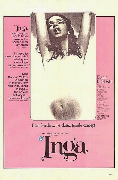 Inga (1968) Theatrical Poster