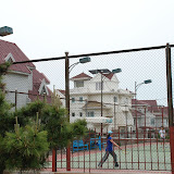 Qingdao - tennis en bord de mer