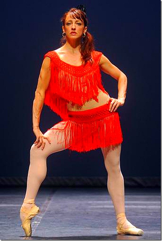 Lorena_Feijoo -- Lorena Feijóo, del Cuban Classical Ballet of Miami, durante el ensayo en El Escorial.- ANDRÉS DE GABRIEL