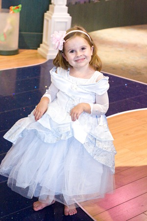9.6.12 - disney tess try on dress
