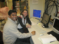 20081114b_Prashant and Antje taking data.JPG
