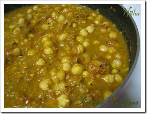 Channa Masala 5