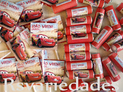 1- Balinha
    : R$1,20 unid (min. 40 unids). 
    : Cento: R$110,00.
    : Pedidos em múltiplos de 20 (40, 60, 80, 100, etc.).
    : Utilizamos a balinha Mini-mentos 5 unids.
    
    2- Pirulito com cartão de agradecimento
    : R$1,00 unid (min. 50 unids).
    : Cento=R$90,00. 
    : O Cartão é somente na parte da frente, ele não dá a volta no pirulito.