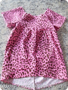 hi-lo knit dress