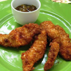Coconut Chicken Fingers With 30 Minute Mango Chutney